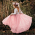 Little Girls Flower Lace Design Summer Birthday Dresses childrensterritory