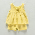 Sleeveless Frock Design Baby Girls Summer Outfit childrensterritory