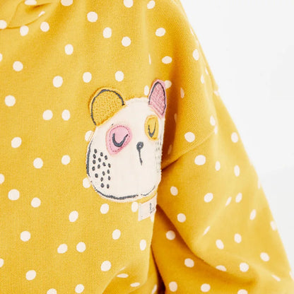 Cartoon Design Hoodies and Soft Pants Warm Outfits for Kids childrensterritory