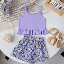 2pcs Summer Short Clothing Set For Girls childrensterritory