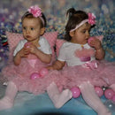 Newborn Girls White Bodysuit with Pettiskirt Tutu Outfits childrensterritory