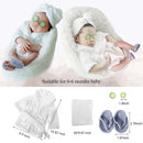 5PCS Bathrobes Outfit Props Set for Newborn Photography