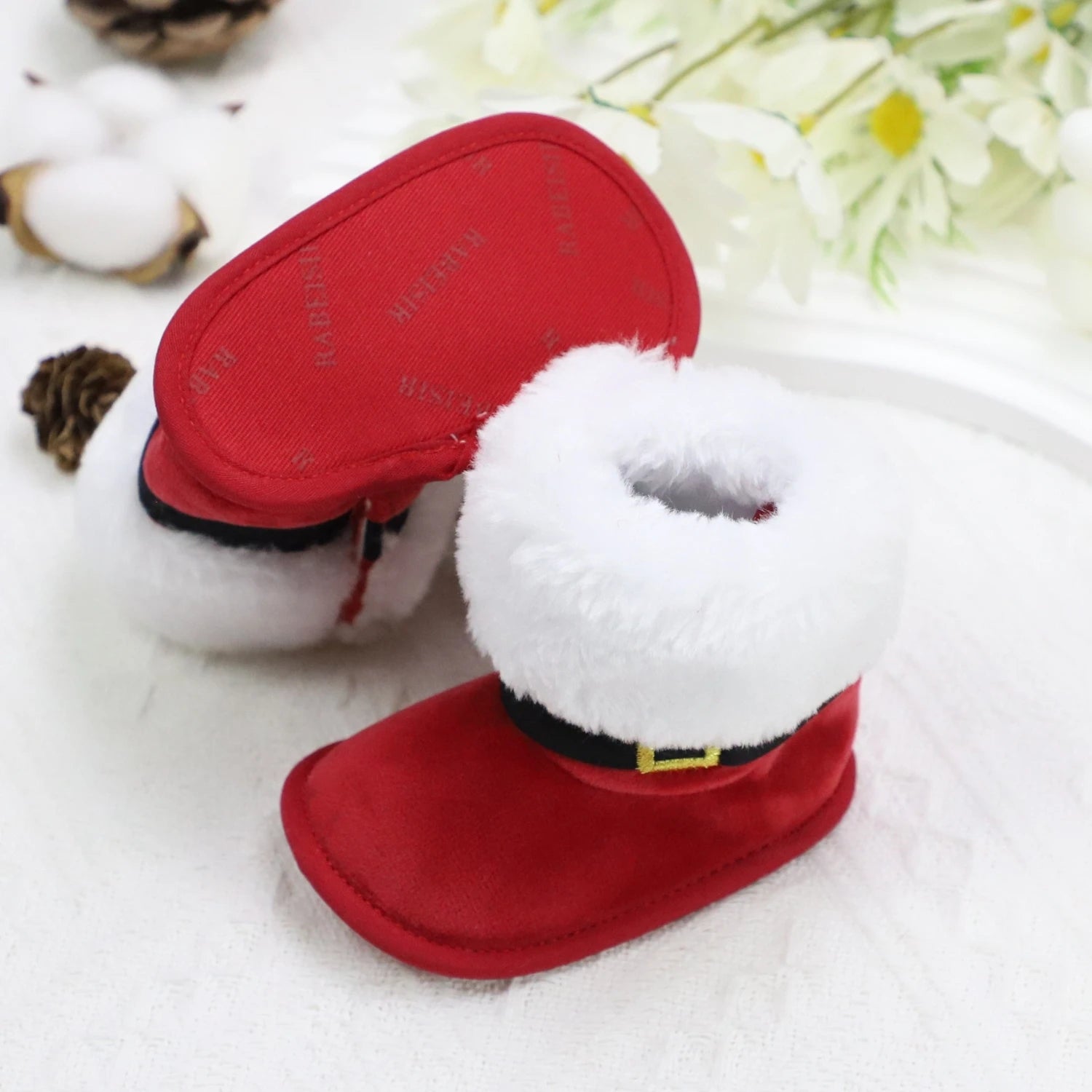 Warm, Non-Slip Baby Snow Boots for Christmas childrensterritory