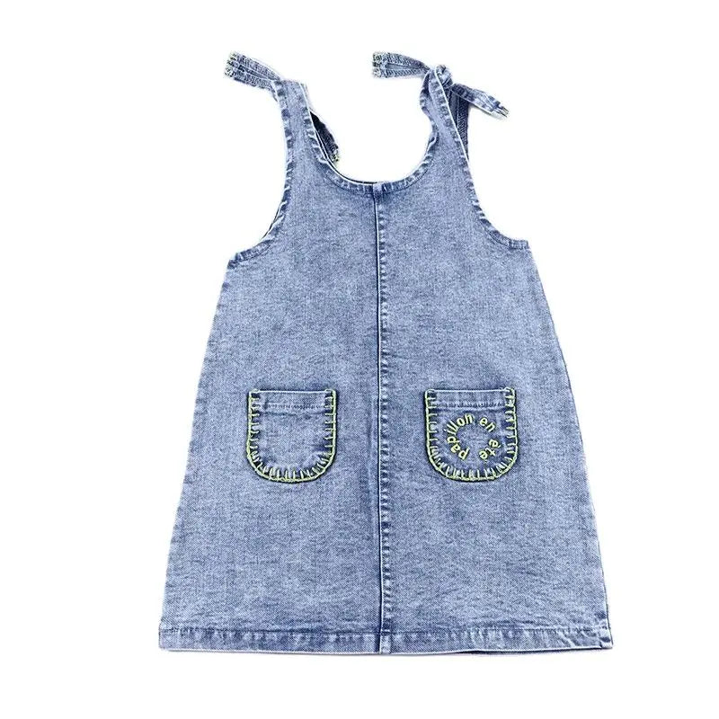 Baby/Kids Summer Denim Clothing Sets with Pockets childrensterritory
