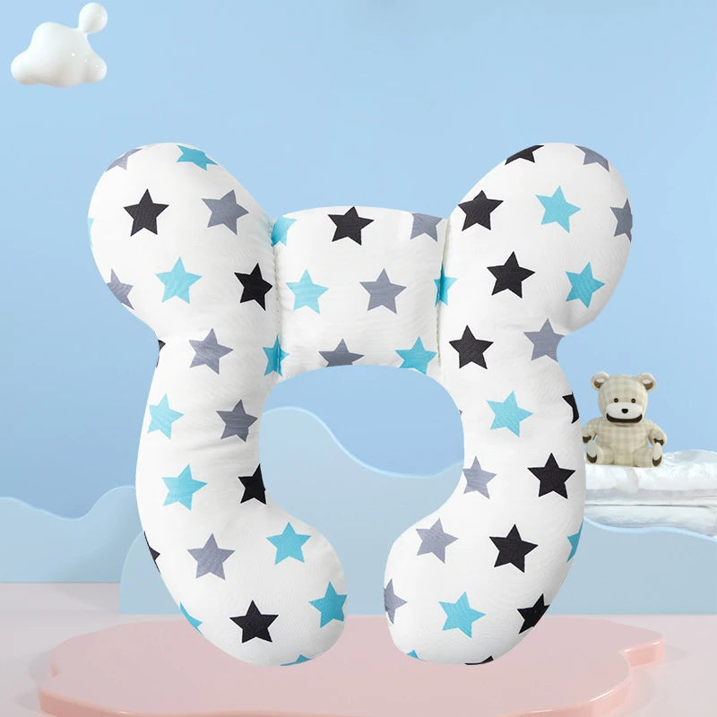Multi-functional Cartoon Design U-shaped Pillow for Baby childrensterritory