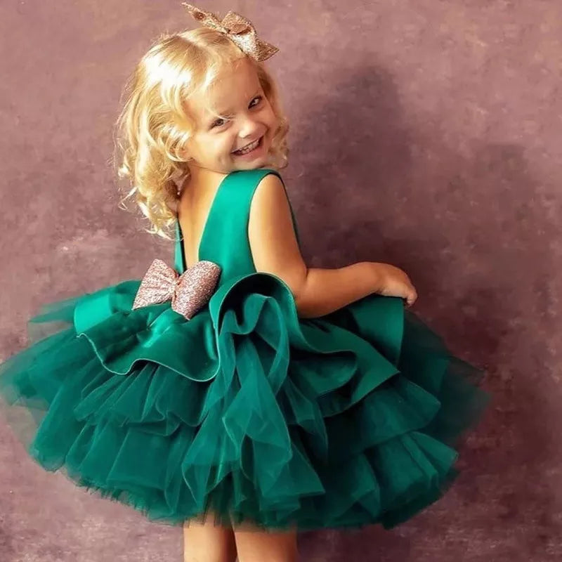 Elegant Tutu Prom Evening Party Dresses for Little Girls childrensterritory