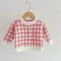 Baby Girls Long Sleeve Embroider Knit Cardigan childrensterritory