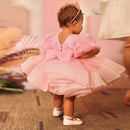 Organza Sequined Fluffy Baby/Kids Girls Party Dress/Gown childrensterritory