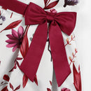 Little Girls Flying Sleeve Floral Birthday Party Dresses childrensterritory