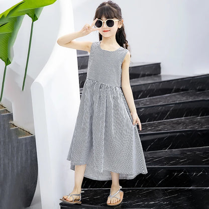 Mommy and Me High-Low Matching Party Dresses