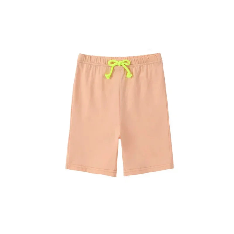 Summer Solid Colour Family Matching Clothing Set