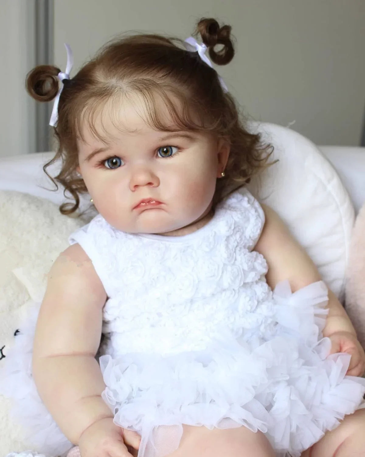 Handmade Baby Doll With 3D-painting Skin and Vascular Vein childrensterritory