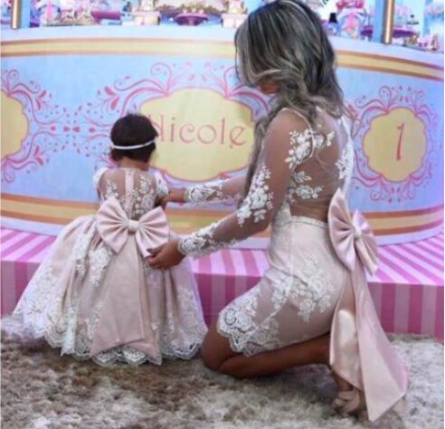 Elegant Mother-Daughter Matching Pageant Dresses childrensterritory