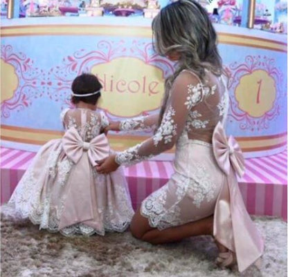 Elegant Mother-Daughter Matching Pageant Dresses childrensterritory