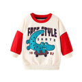 Long Sleeve Stars Cartoon Print Kid Boys Girls Sweatshirts childrensterritory