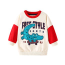 Long Sleeve Stars Cartoon Print Kid Boys Girls Sweatshirts childrensterritory