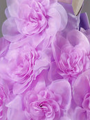 Elegant Lilac Princess Evening Party Dress For Girls childrensterritory