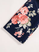 Girls' Flower-Printed Summer Casual Dresses childrensterritory