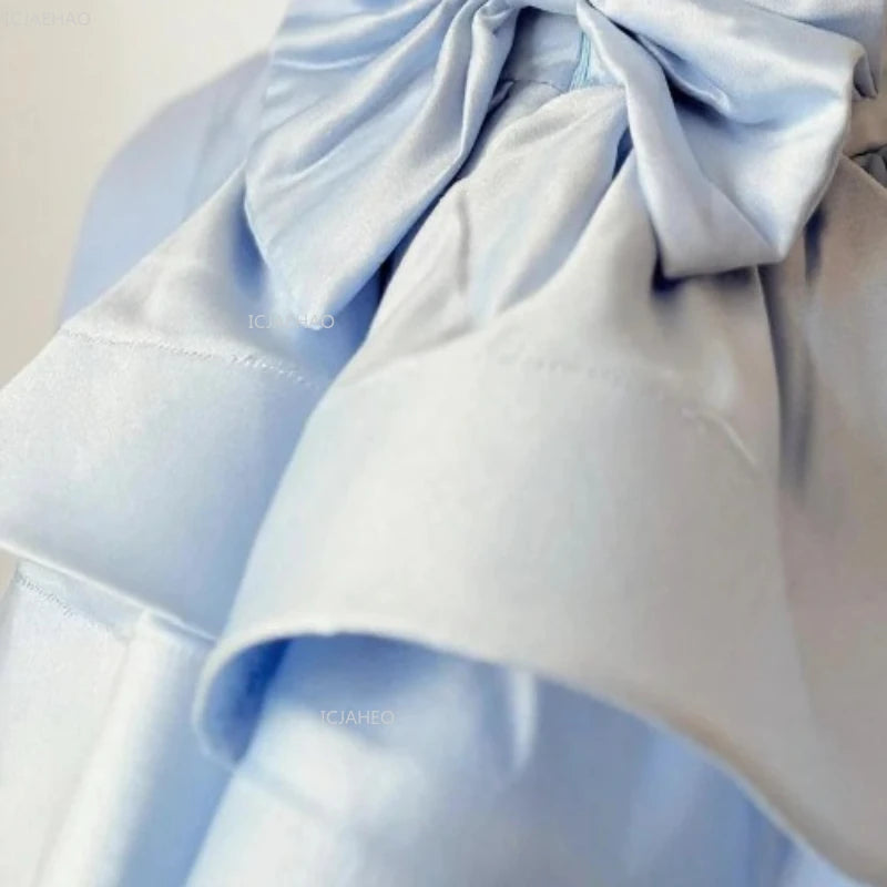 Handmade Pearls Design Tutu Flower Girl Dress
