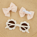Toddler Girls' Sunflower Sunglasses and Hair Clips childrensterritory