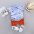 Printed Dinosaur Shirt with Shorts Clothing Set for Baby Boy childrensterritory