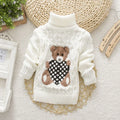 Kids' Full Sleeves Christmas Print Warm Sweater childrensterritory