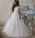 Stunning Puffy A-Line Little Girls First Communion Dress childrensterritory