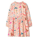 Long-Sleeved Printed Summer Dresses For Girls childrensterritory