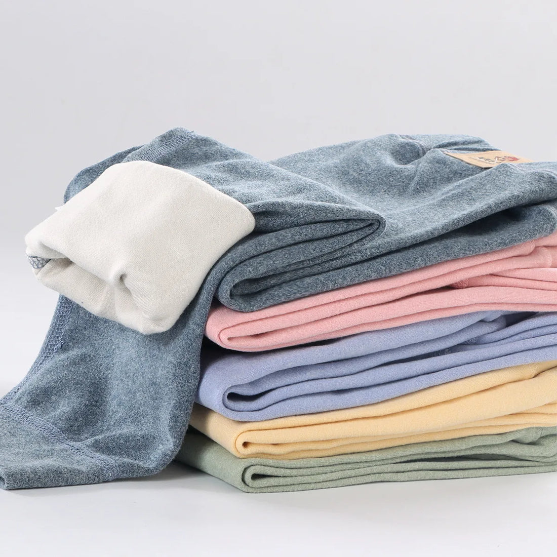 Pure Color Velvet Casual Kids Trousers for Spring and Autumn childrensterritory