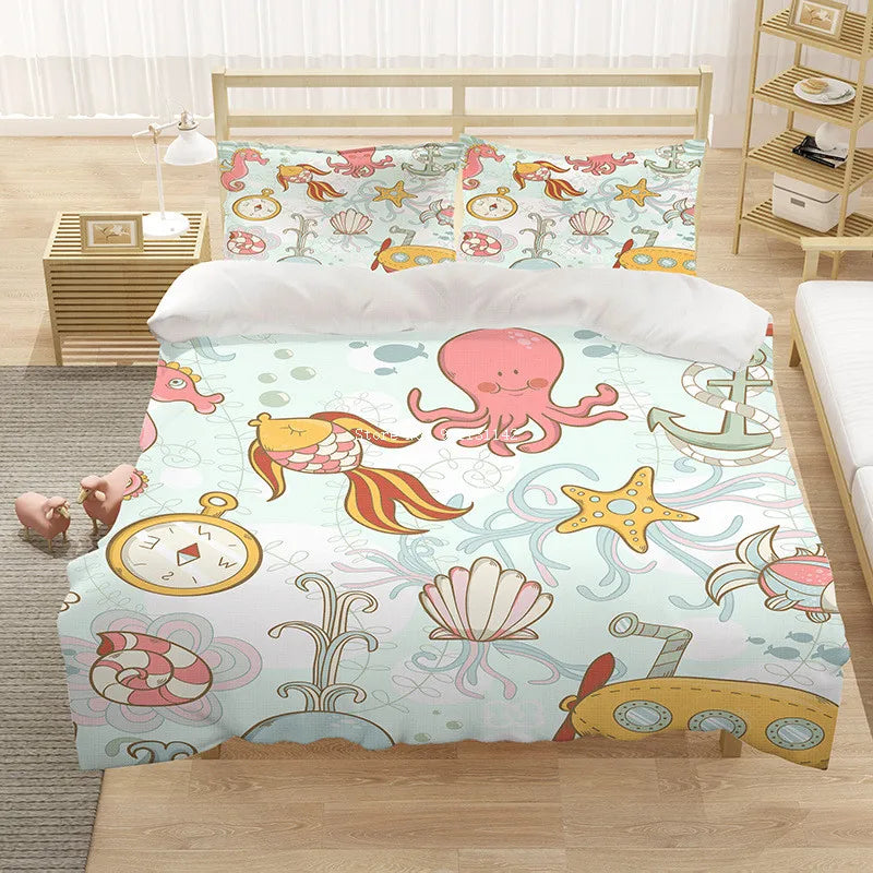 3D Print 2/3 Bedding Set for Kids Bedroom