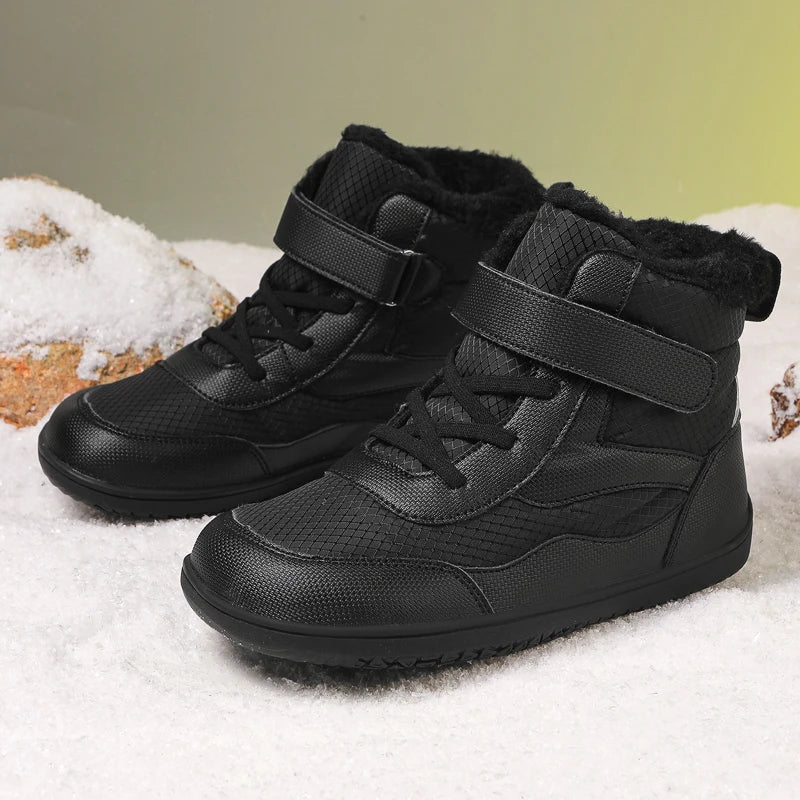Thick Fur Design Breathable Warm Shoes For Kids childrensterritory