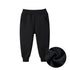 Kids Solid Color Elastic Waist Winter Sports Pants childrensterritory