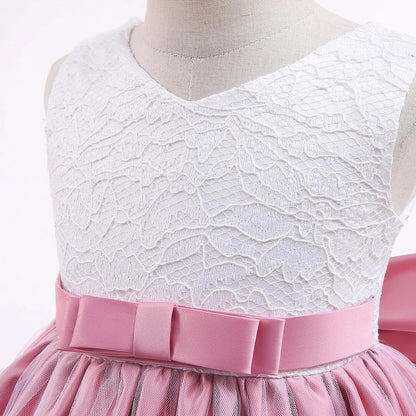 Baby Girls Princess Dress with Beadings for Christening childrensterritory