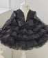 Baby/Kids Girls Luxury Scoop Neck Tulle Party Dresses childrensterritory