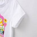 Kids Girls 2 Pcs Top + Legging Summer Outfits childrensterritory