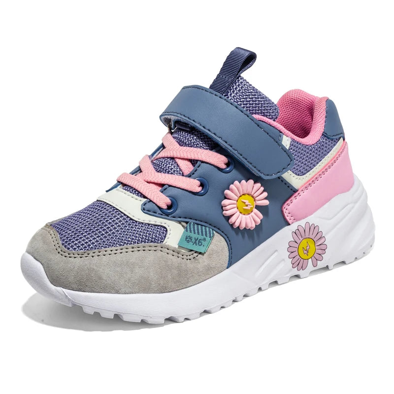 Non-slip Trendy Kids Girls Tennis Sneakers/Running Shoes childrensterritory