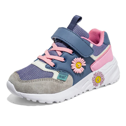Non-slip Trendy Kids Girls Tennis Sneakers/Running Shoes childrensterritory