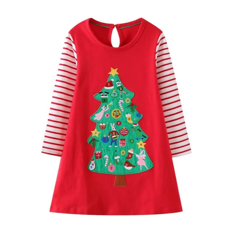 Kids Girls Christmas &amp; New Years Party Frocks childrensterritory