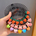 Cute 3Pcs Colorful Broken Headband Hair Clips for Girls childrensterritory
