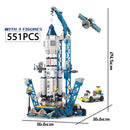 City Aerospace Model Bricks Toys for Kids