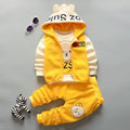 Baby Kids Cartoon Print Warm Clothing Set childrensterritory