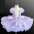 Kids Girls Sequins Tassel Modern Ballet Leotard Tutu Dresses childrensterritory