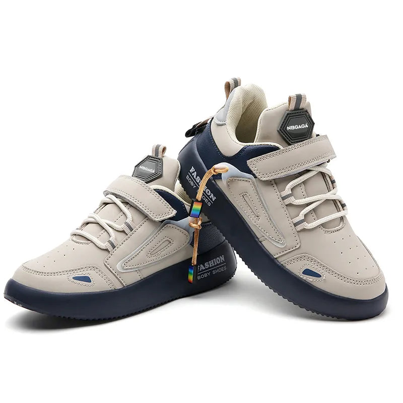 Kids Anti-slippery Leather Sneakers for Boys and Girls childrensterritory