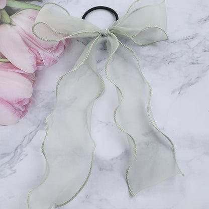 Lace Hair Rope Girls Streamer Elastic Hair Bands