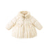 Kids Girls Puffy Antibacterial Down Jacket for Winter Party childrensterritory