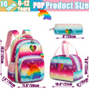 Backpack for Girls Elementary Preschool Kids Lunch Box for School