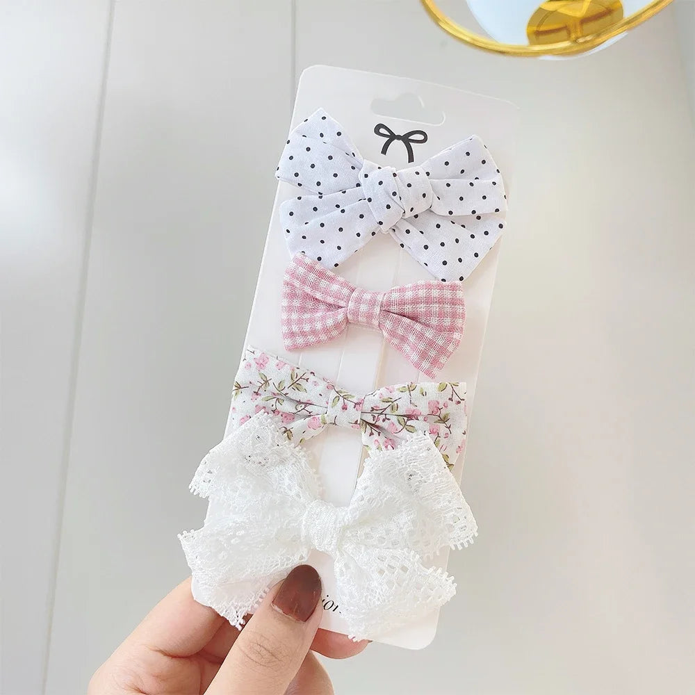 Girls Cute Handmade Lace Design Hair Accessories