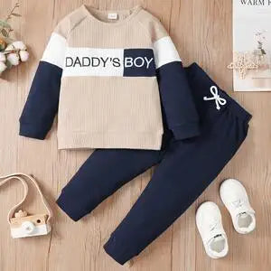 Infant Boy Long Sleeve 2PCS  Spring &amp; Autumn Outfit Set