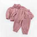 Kids' Long-Sleeved Winter Hooded Clothing Set childrensterritory
