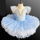 Kids Girls Sequins Tassel Modern Ballet Leotard Tutu Dresses childrensterritory